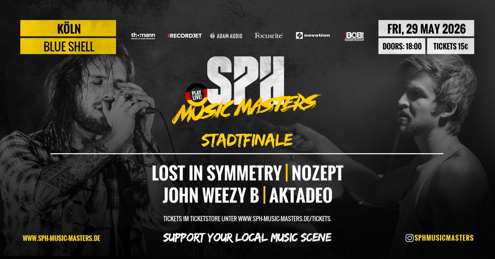 Flyer STADTFINALE - 29.05.2026