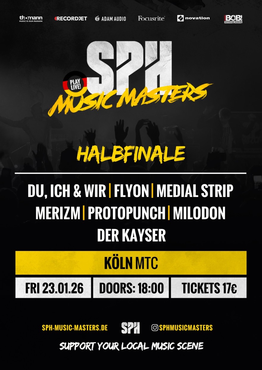 Flyer HALBFINALE - 23.01.2026
