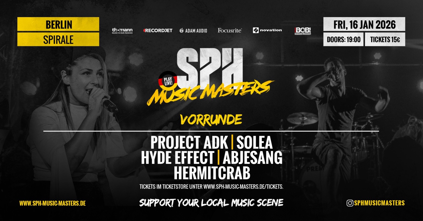 Flyer VORRUNDE - 16.01.2026