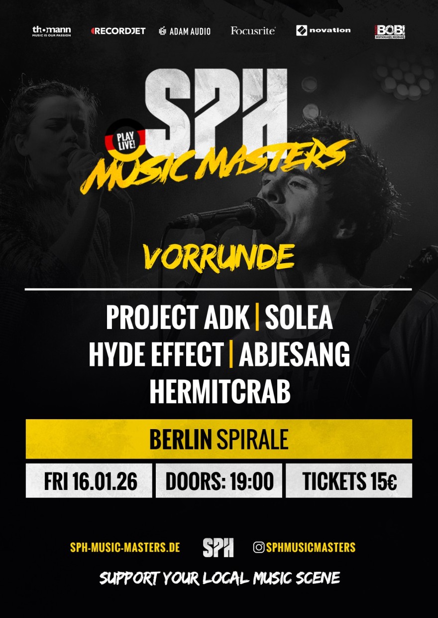 Flyer VORRUNDE - 16.01.2026