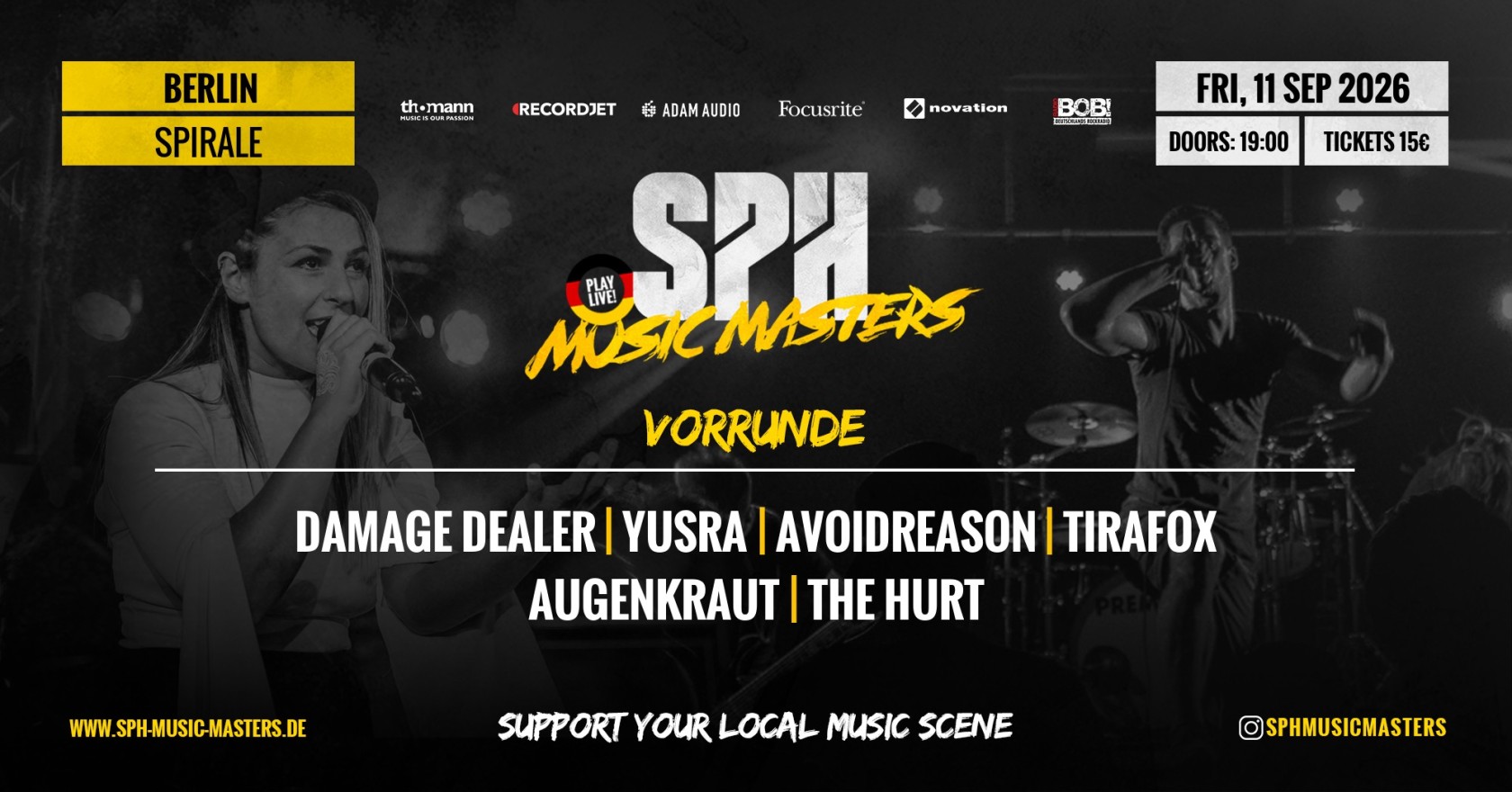 Flyer VORRUNDE - 11.09.2026