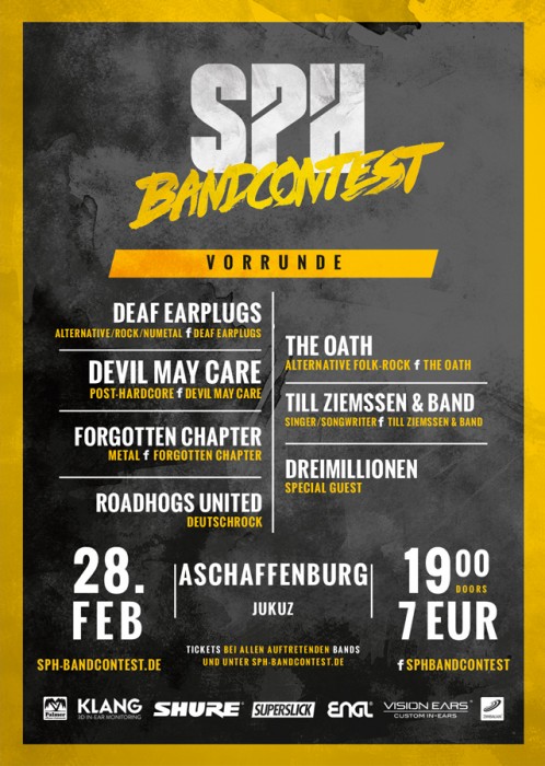 Flyer VORRUNDE - 28.02.2015