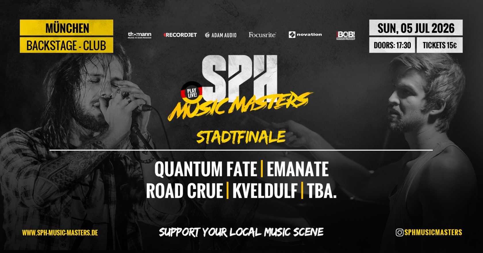 Flyer STADTFINALE - 05.07.2026