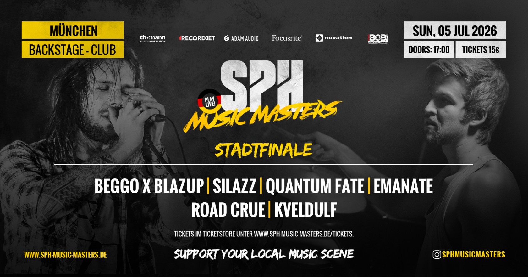 Flyer STADTFINALE - 05.07.2026