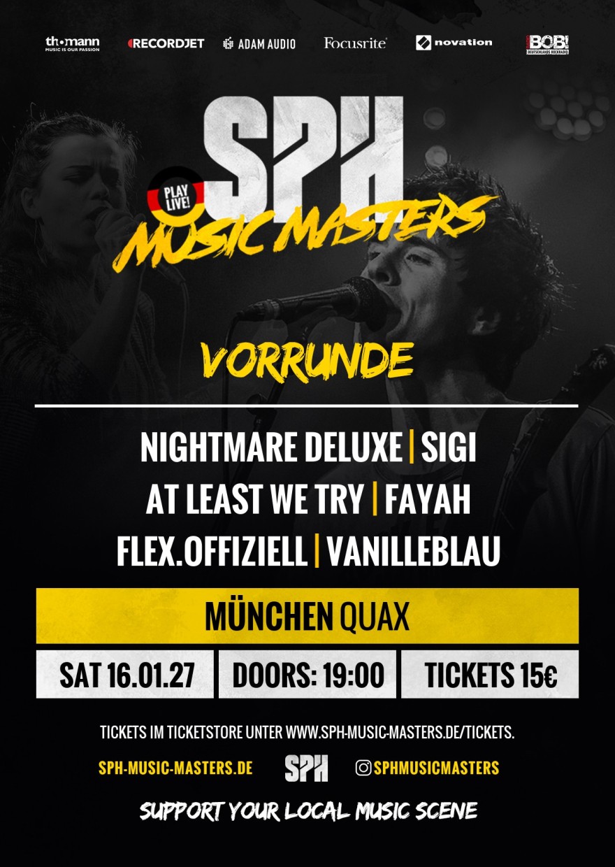 Flyer VORRUNDE - 16.01.2027