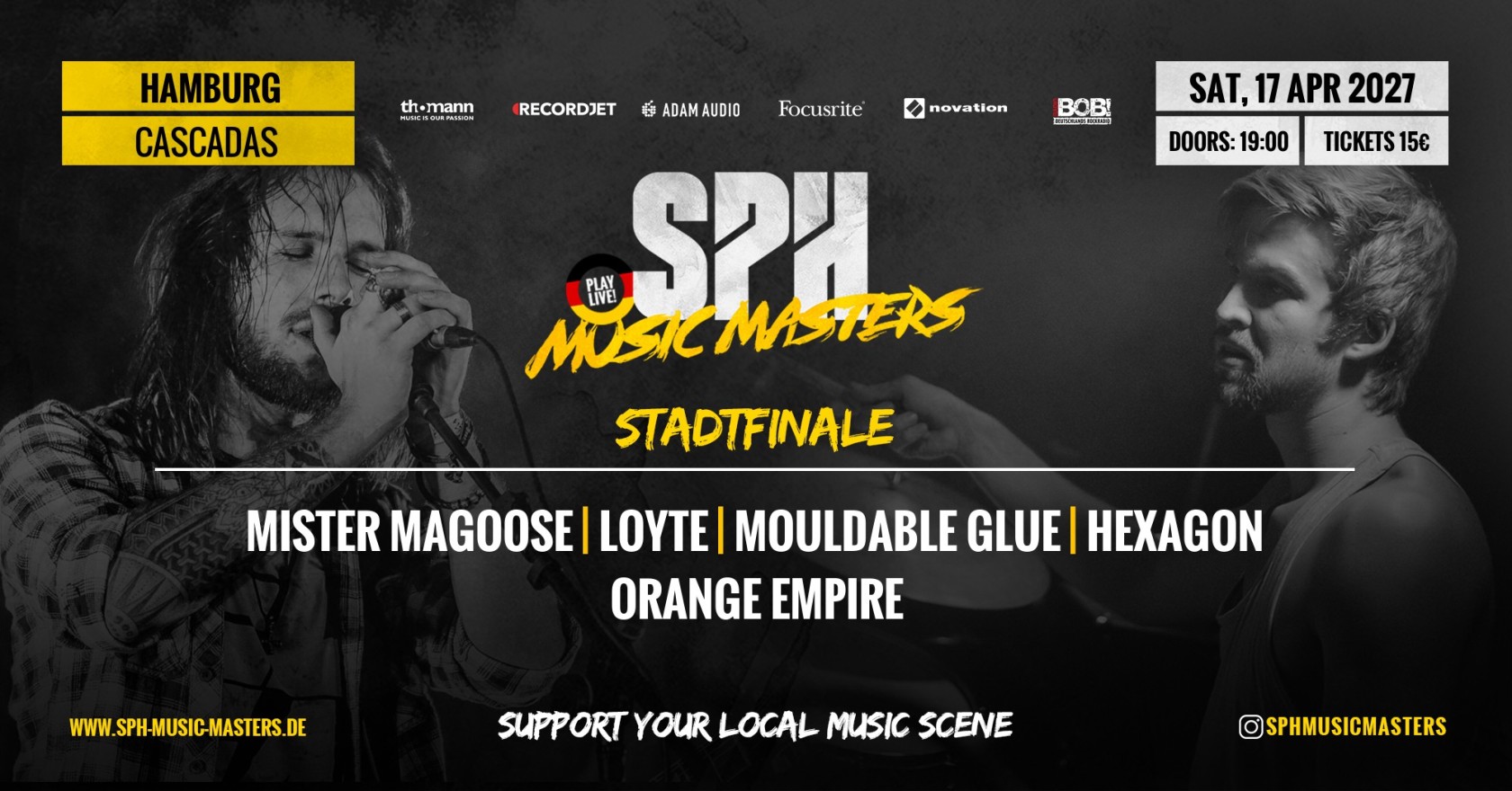 Flyer STADTFINALE - 17.04.2027