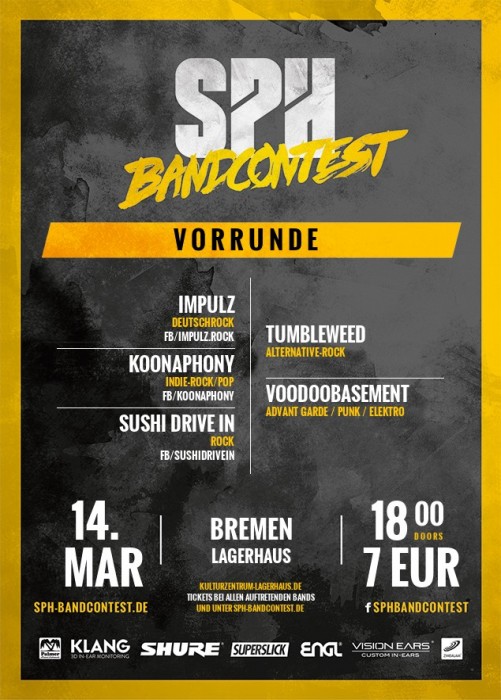 Flyer VORRUNDE - 14.03.2015