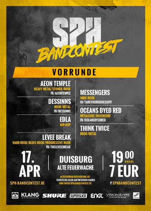 Flyer VORRUNDE - 17.04.2015