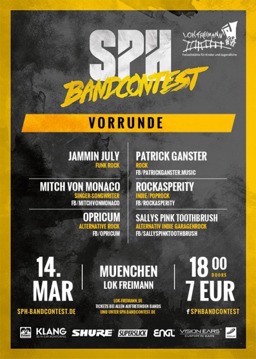 Flyer VORRUNDE - 14.03.2015