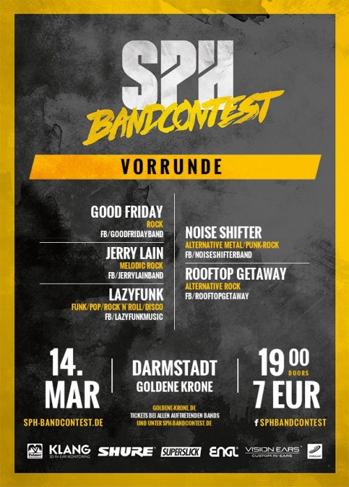 Flyer VORRUNDE - 14.03.2015