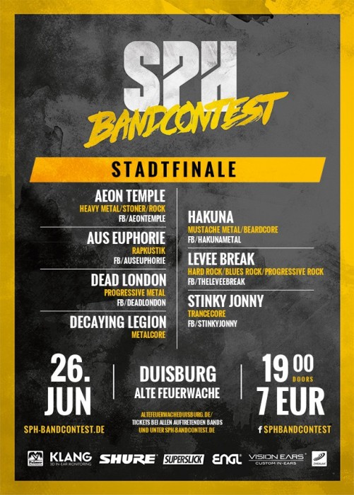 Flyer STADTFINALE - 26.06.2015