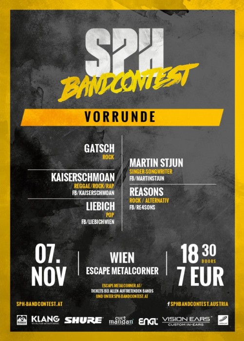 Flyer VORRUNDE - 07.11.2015